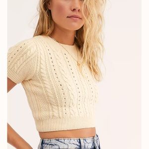short + sweet crop - free people
